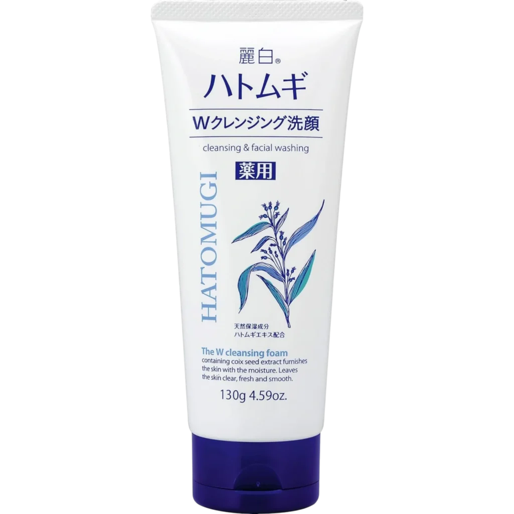 Reihaku Medicated Pearl Barley W Cleansing Foam,130gm