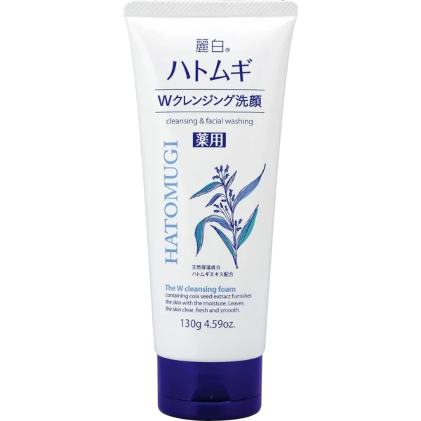 Reihaku Medicated Pearl Barley W Cleansing Foam,130gm